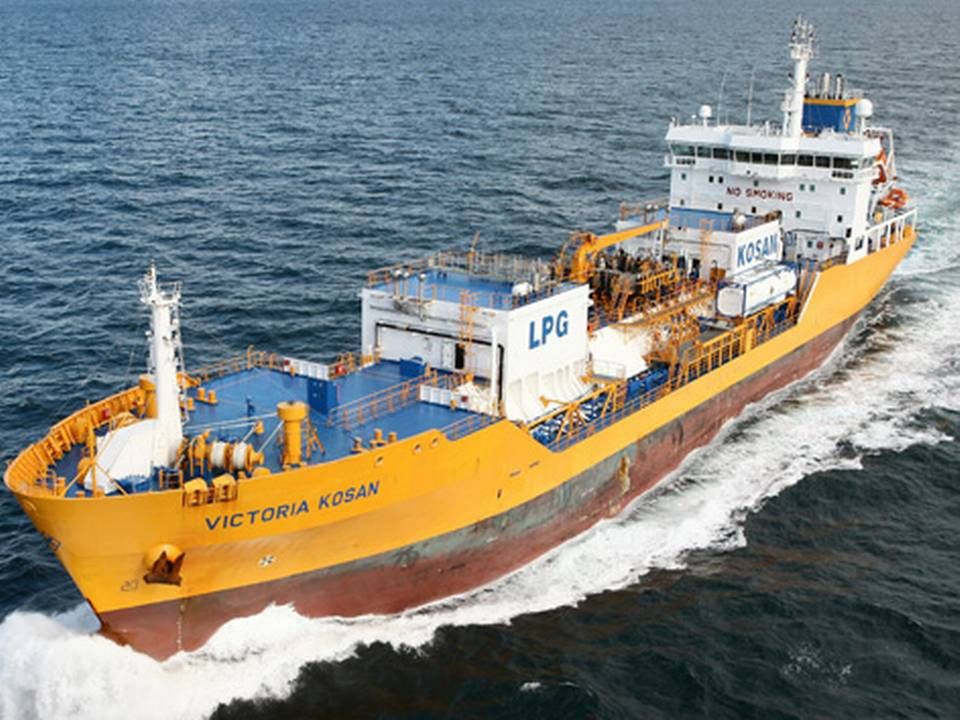 LF Investment has taken over commitments to buy two gas vessels from Lauritzen Kosan. The pictured vessel is not one of them. | Photo: Lauritzen Kosan