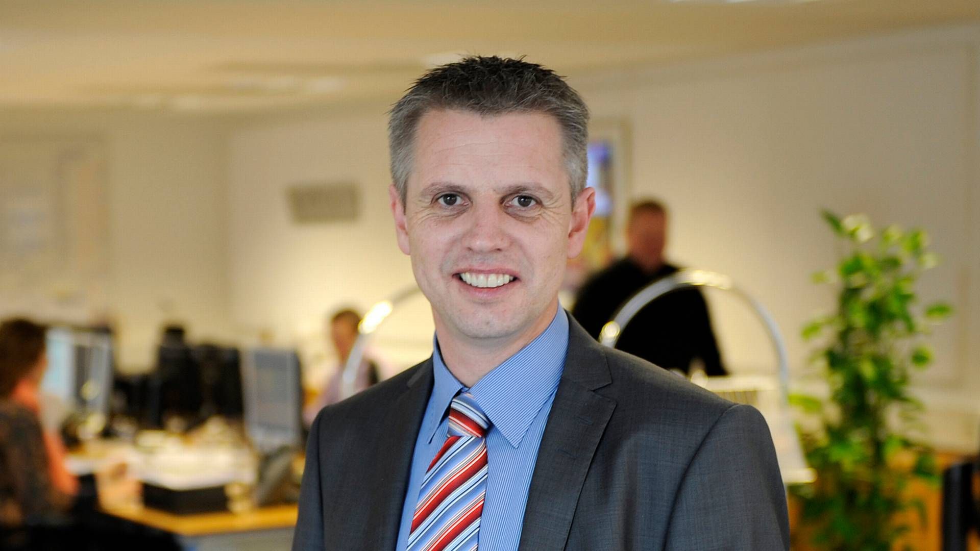 Thomas Thoft Madsen, områdedirektør for kunder i Fynske Bank