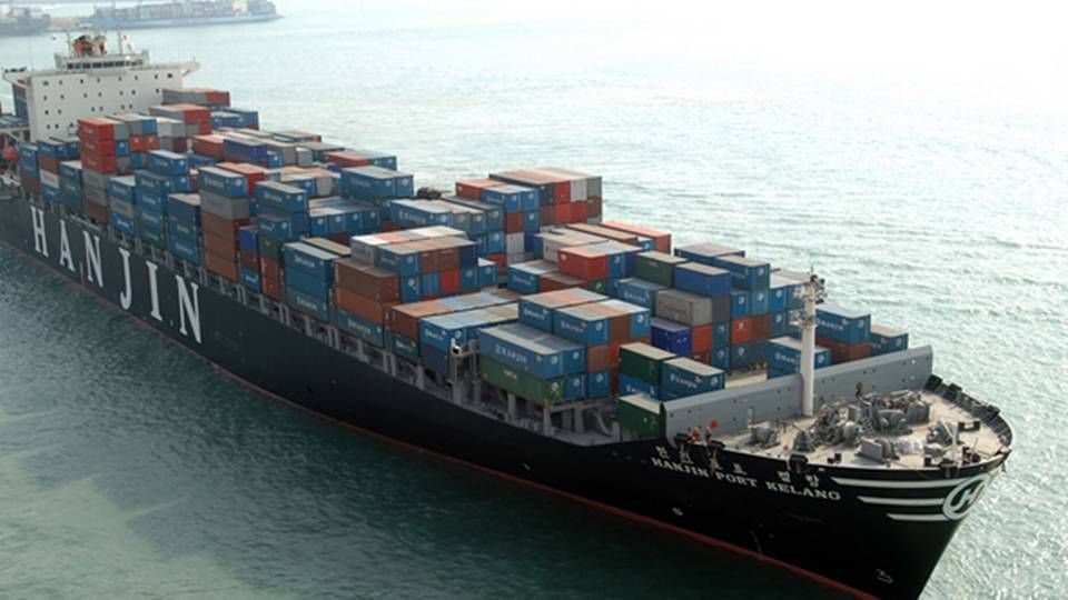 Den sydkoreanske shippingindustri er i total krise. Landets største rederi søger akut gældssanering. | Photo: Hanjin