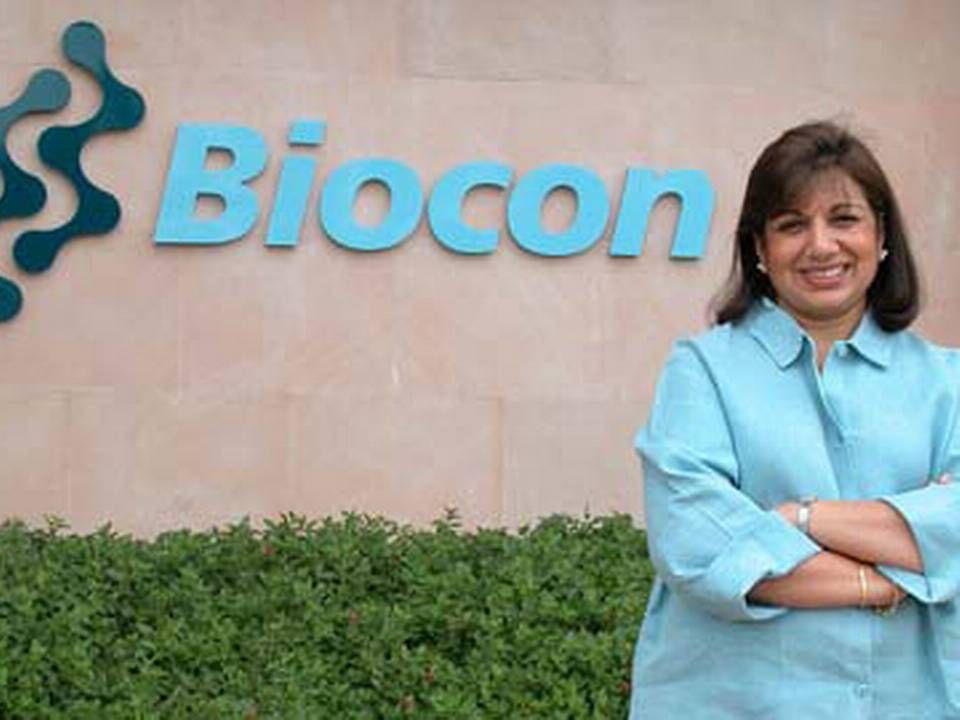 Kiran Mazumdar-Shaw, direktør i Biocon | Foto: Biocon / PR
