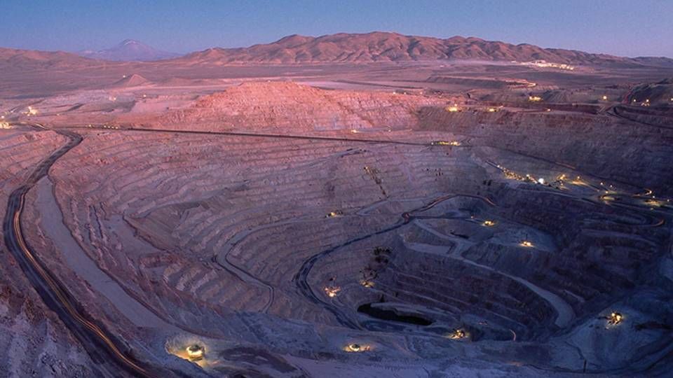 Iron ore mine from competitor BHP Billiton.