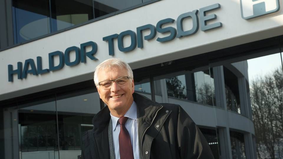 Adm. direktør Haldor Topsøe, Bjerne S. Clausen. Foto: Haldor Topsøe