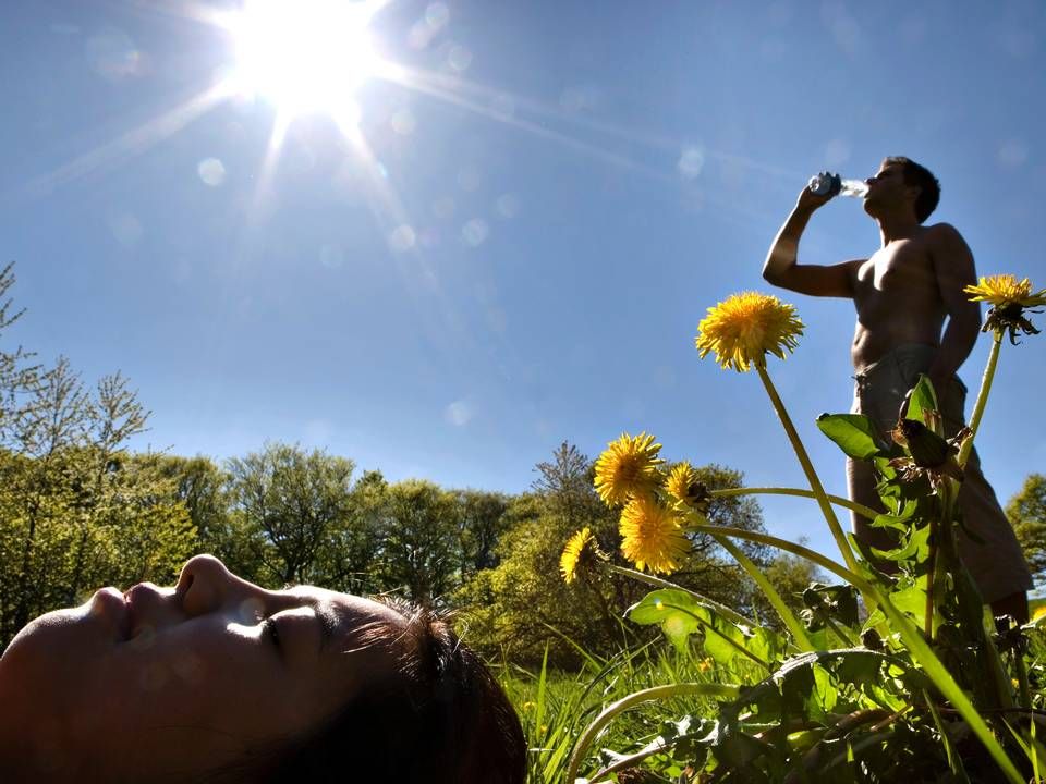 Sommer er ikke kun afslapning og masser af sol for de jurastuderende. | Foto: Jan Dagø