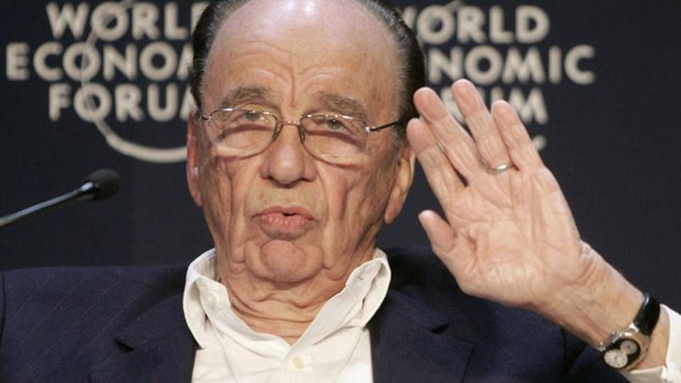 Rupert Murdoch, ejeren bag News Corp og 21st Century Fox.
