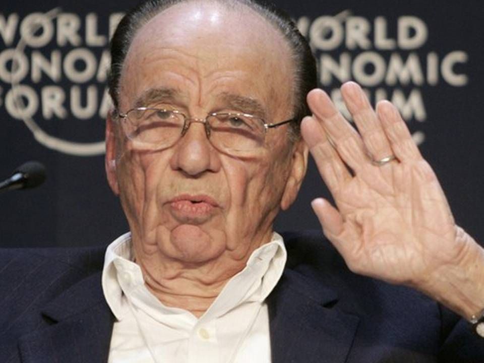 Rupert Murdoch, ejeren bag News Corp og 21st Century Fox.