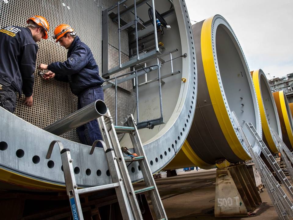 Bladt Industries er en af tidens meget succesfulde virksomheder. Selskabet leverer stålkonstruktioner til vindmølle og olie-gasbranchen. | Foto: DAGØ JAN