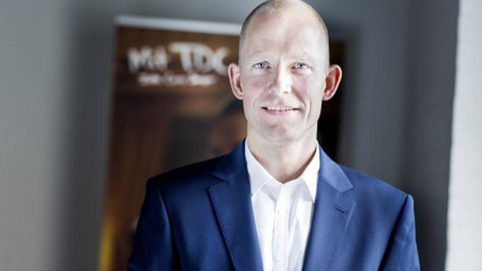 Jens Aaløse, koncernchef i TDC Group.