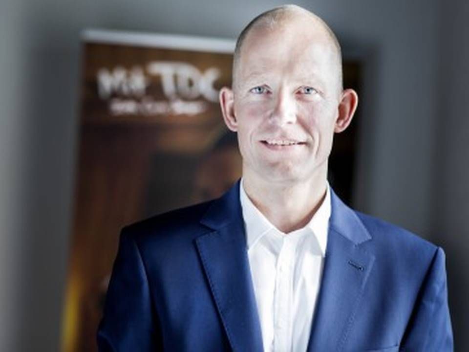 Jens Aaløse, koncernchef i TDC Group.