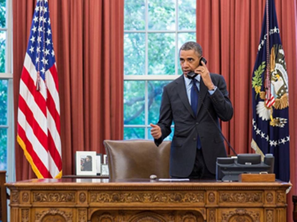 Snart kan Obama med god samvittighed tænde for lyset på sit kontor. Solceller er på vej til Det Hvide Hus. | Foto: The White House