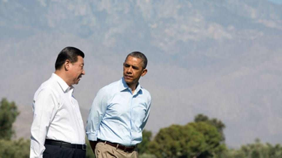 Statslederne for Kina og USA, Xi Jinping og Barack Obama. | Foto: The White House