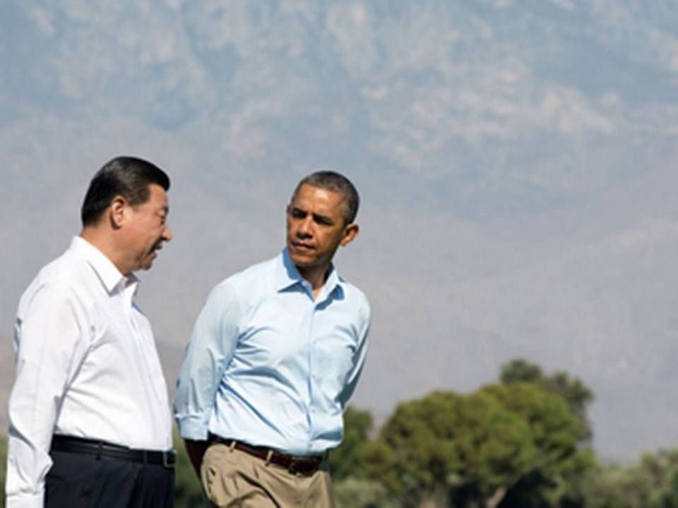 Statslederne for Kina og USA, Xi Jinping og Barack Obama. | Foto: The White House