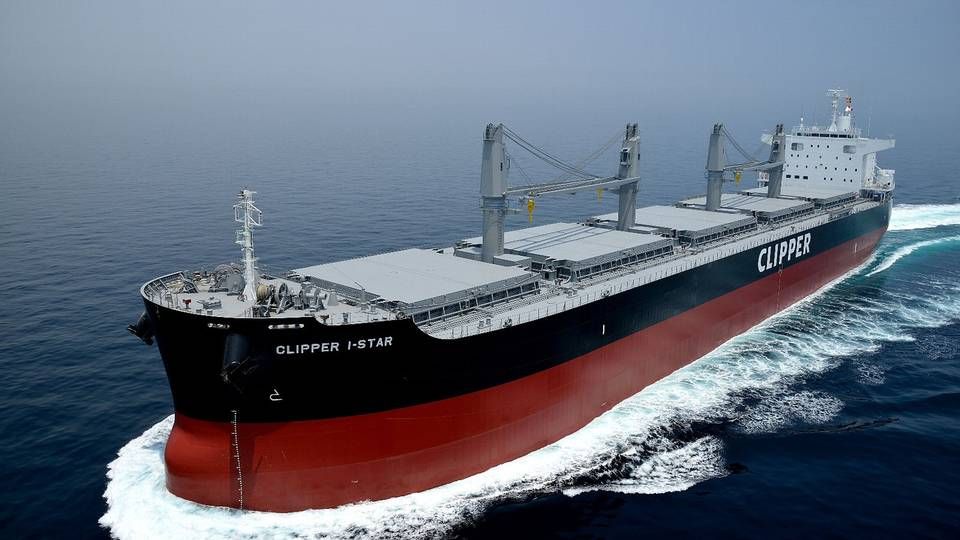 Dry bulk vessel from Clipper | Photo: Pressefoto