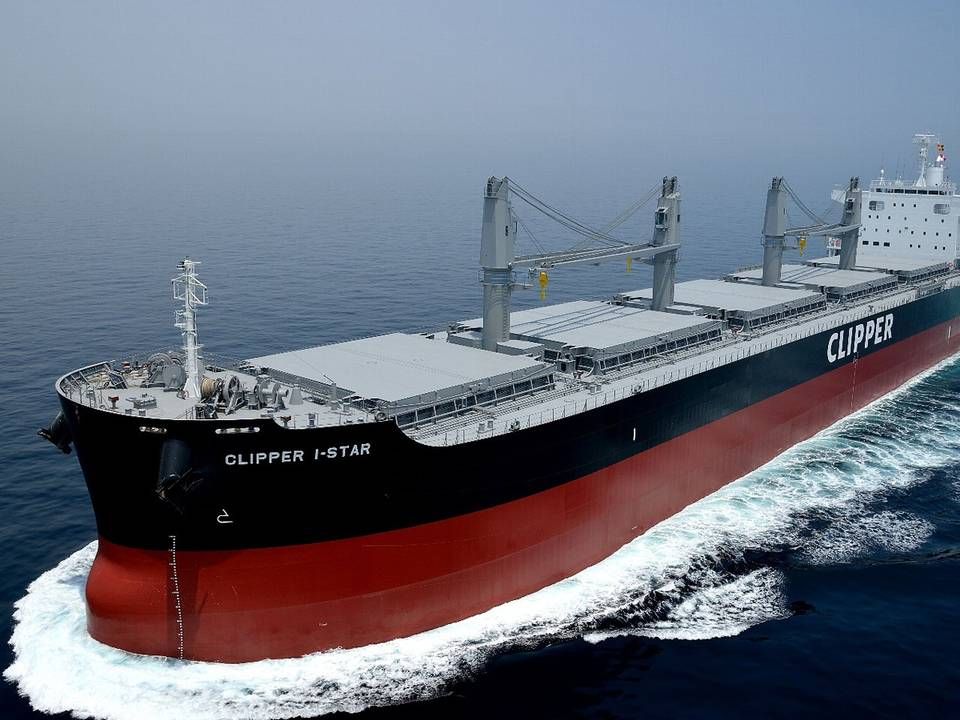 Dry bulk vessel from Clipper | Photo: Pressefoto