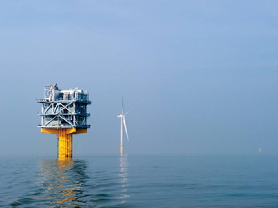 Transformerstation til offshore vindpark i UK | Foto: London Array
