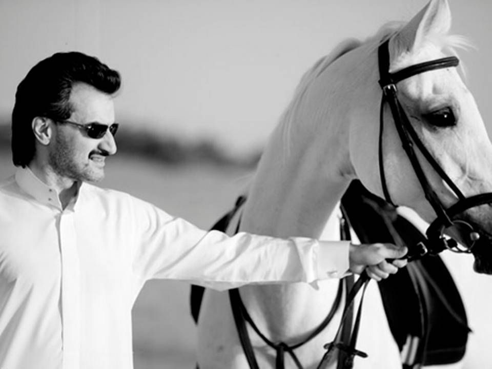 Prins Alwaleed Bin Talal betegner sig selv som en visionær investor og global filantrop. Han vil mindske Saudi-Arabiens olieafhængighed og satse på blandt andet vindenergi. | Foto: AlwaleedBinTalal.com