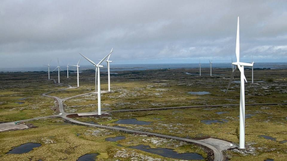 Den store offshore-mølle skal testes ved Statkrafts Smøla-vindfarm (billedet) i Norge. | Foto: Statkraft