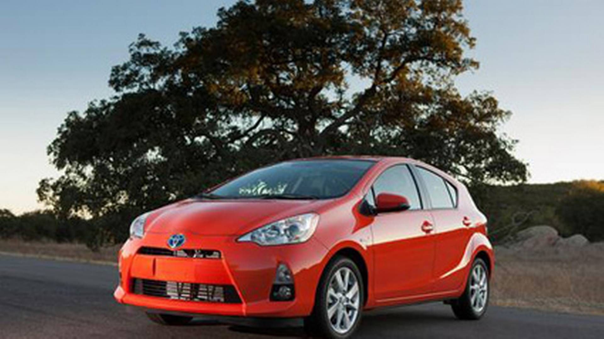Toyota sælger blandt andet hybridbilen Prius C. | Foto: Toyota