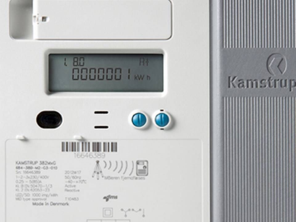 This is the type of meter (pictured from Danish company Kamstrup), which in time could make it possible to offer "time-of-the-day" rates in Denmark as well. | Photo: Kamstrup
