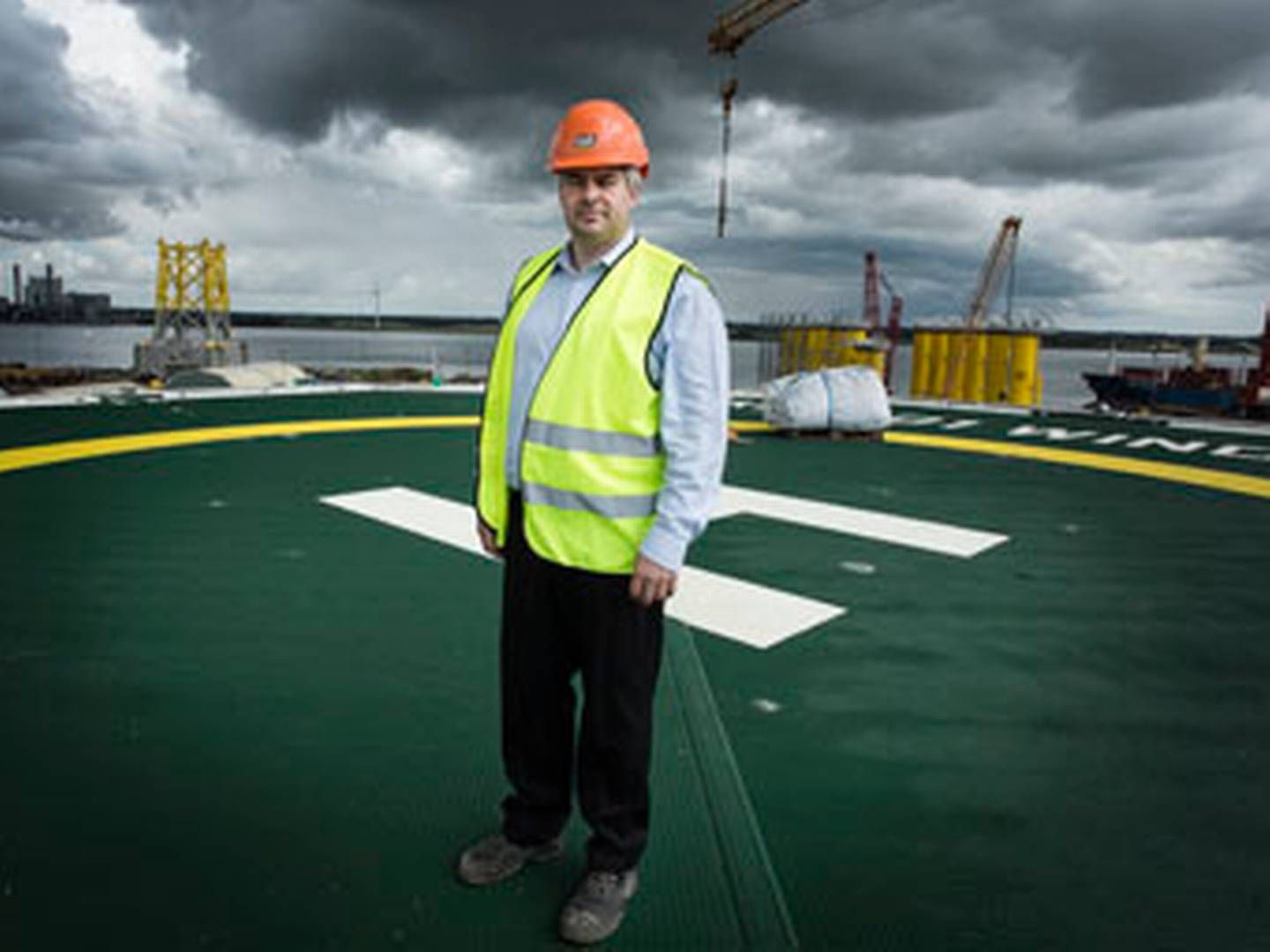 Adm. direktør Peter Rindebæk sidder tungt på fundament-markedet for havvind. | Foto: Jesper Voldgaard