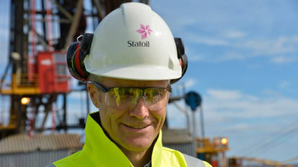 Statoils topchef Helge Lund kan glæde sig over, at man forventer at nå op på en udvindingsgrad på 70 pct. i oliefeltet Johan Sverdrup. | Foto: Øyvind Hagen - Statoil