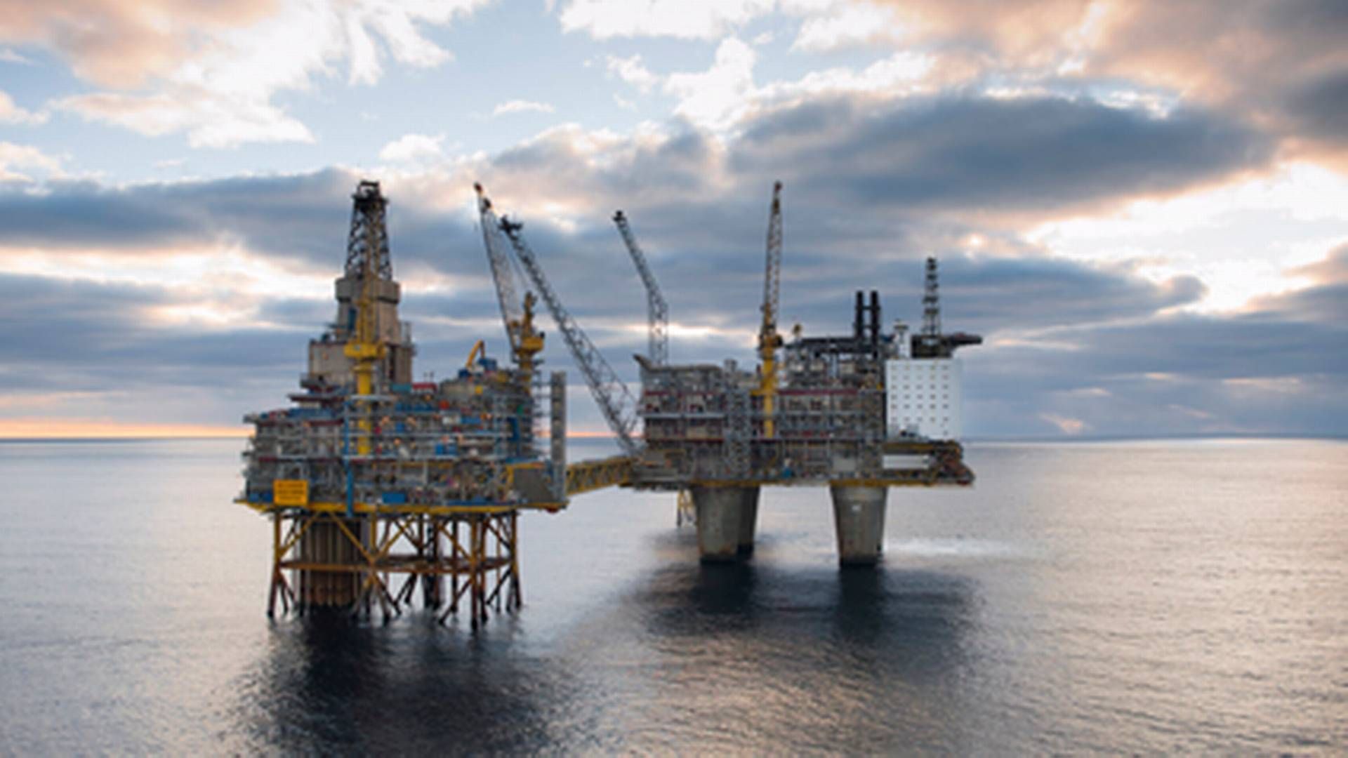 One of Equinor's (then Statoil) offshore oil platforms. | Photo: Øyvind Hagen - Statoil