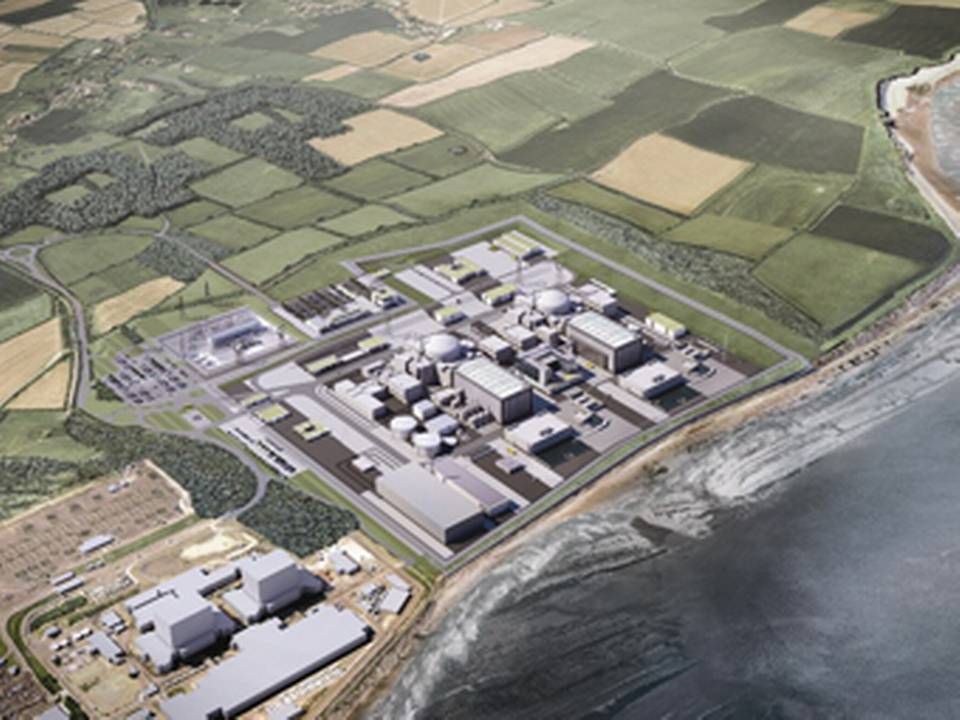 De britiske politikere har besluttet at opføre to ny reaktorer ved Hinkley Point. | Foto: EDF