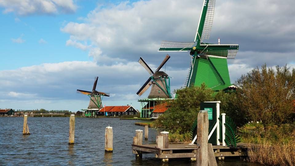 Holland har tænkt sig at opsætte møller på havet - formentlig ikke lig dem, der ses på billedet. | Foto: Colourbox