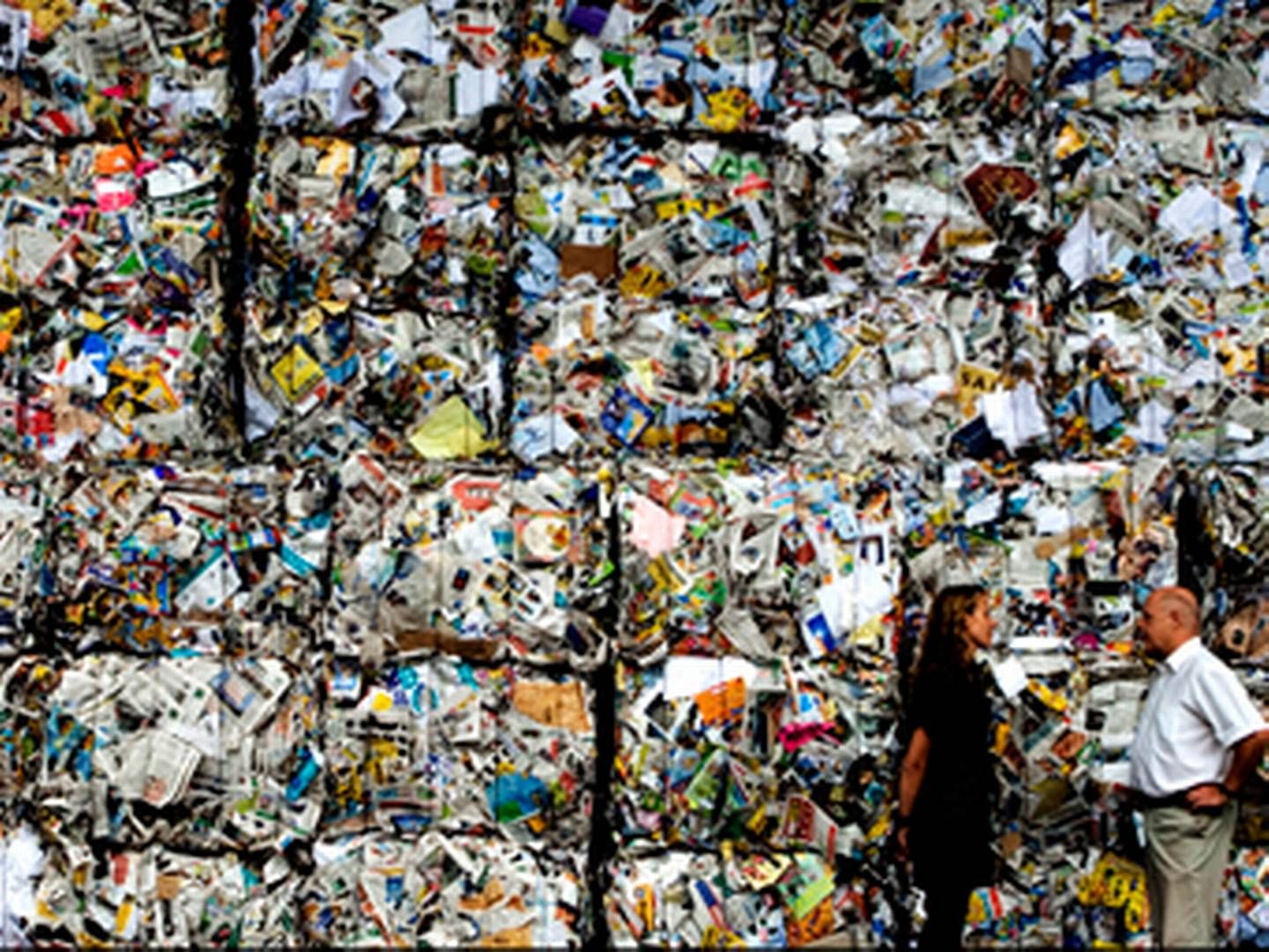 Reklamer til genbrug | Foto: Steen Wrem