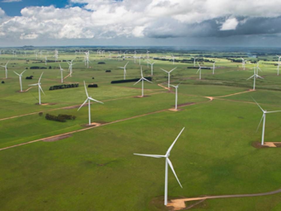 Siden 2013 har det sydlige halvkugles største vindmøllepark været Macarthur-parken i den australske delstat Victoria bestående af 140 Vestas-møller på i alt 420MW. Nu vil delstaten udbyde 650MW VE. | Foto: Vestas