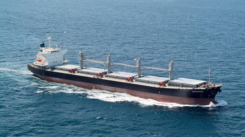 Dry bulk vessel from carrier Starbulk, which Oaktree Capital invested in last year. | Photo: Star Bulk