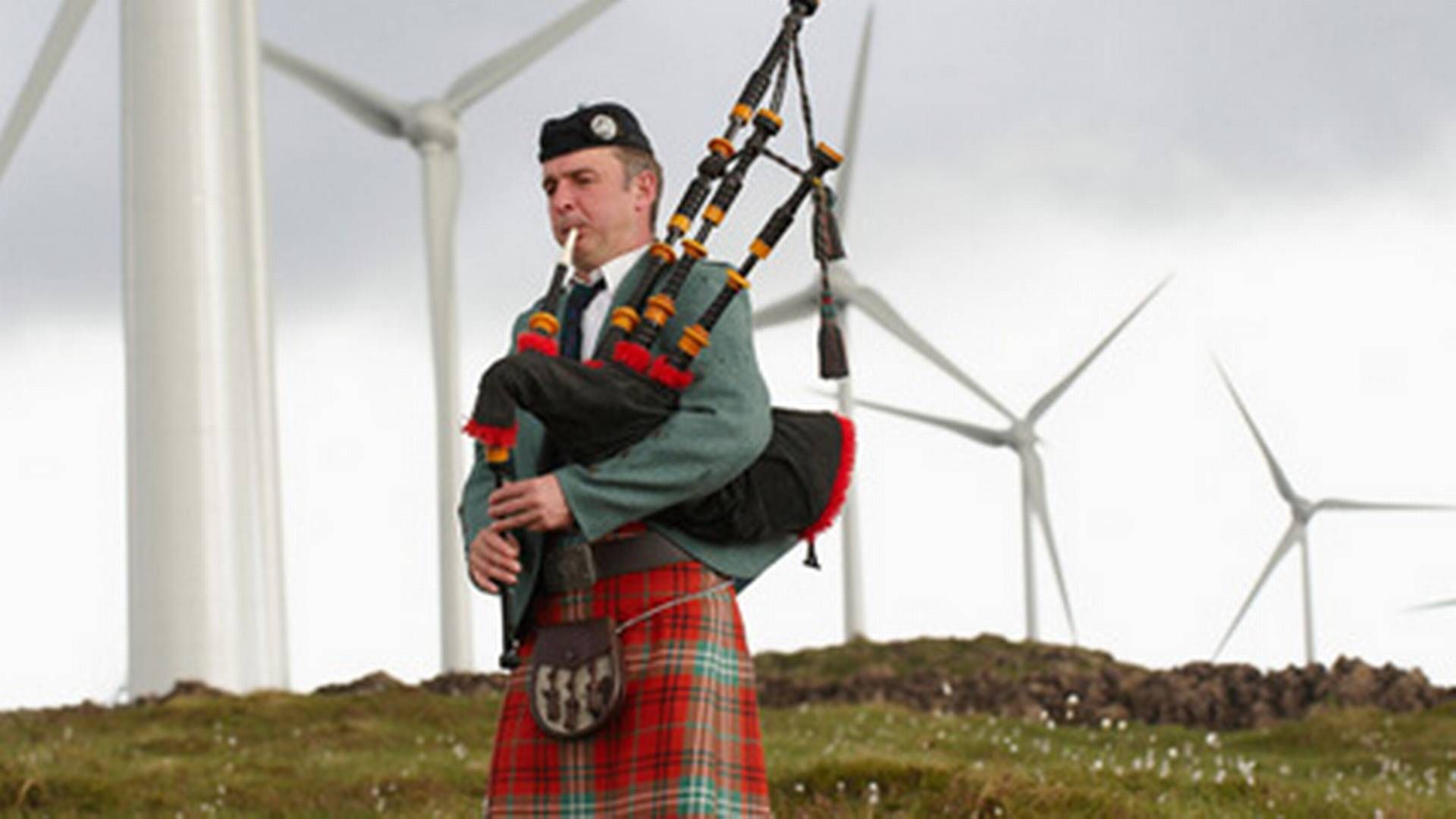 Ben Aketil-vindparken i Skotland. Foto: Falck Renewables