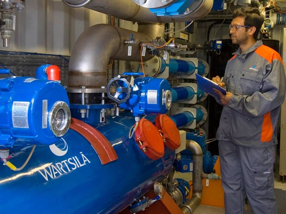 System til rensning af ballastvand. | Photo: Wärtsilä