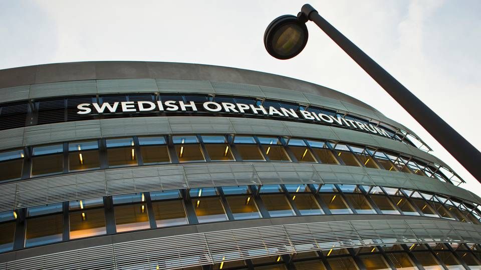 Svenske Sobi nævnes i ny analyse som en mulig køber af biotekselskabet Orphazyme, der er på vej på børsen. | Foto: SOBI/ PR