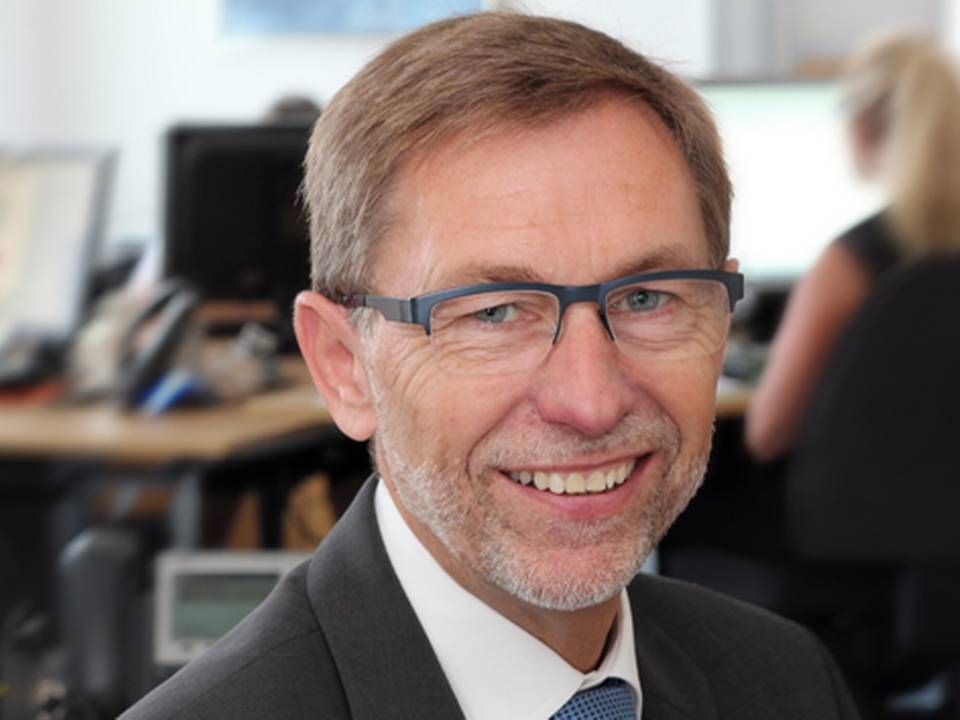 Ole Bak, snart forhenværende chef for Djurslands Bank