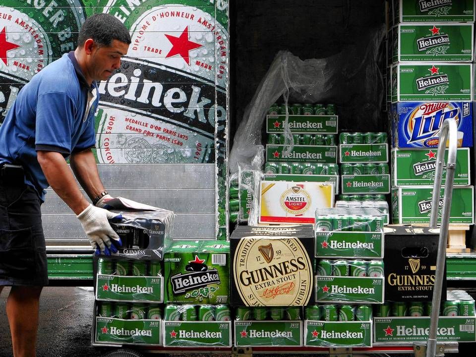 Heinekens organiske salg af øl er steget med 5,4 pct., hvilket var markant mere end ventet af analytikerne. | Foto: Mark Lennihan/AP/Ritzau/arkiv