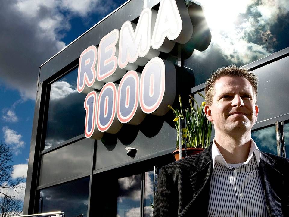 Henrik Burkal, topchef i Rema 1000, er tilfreds med de Kiwi-butikker, som overgår til Rema. | Foto: Martin Dam Kristensen