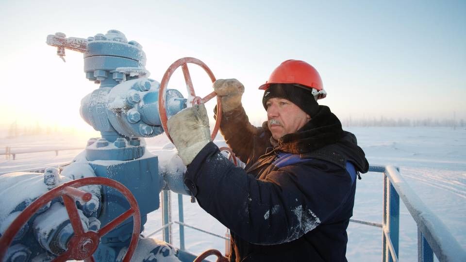 "Så lukker vi". | Foto: Gazprom