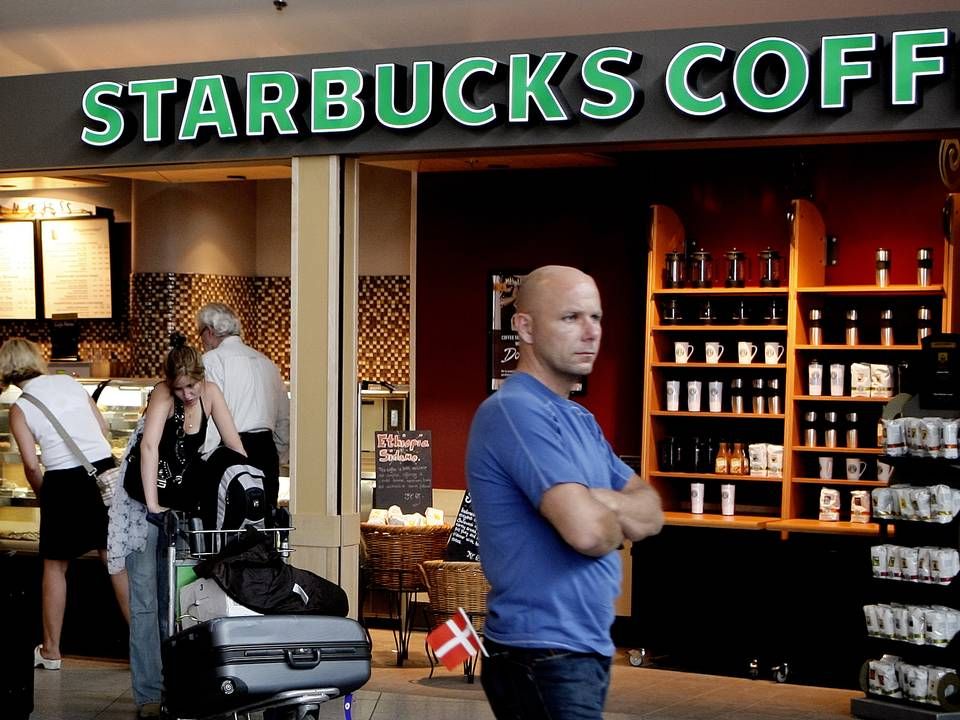 I mange år var lufthavnen kendt som det eneste sted, du kunne opdrive en Starbucks i Danmark. | Foto: Peter Hove Olesen