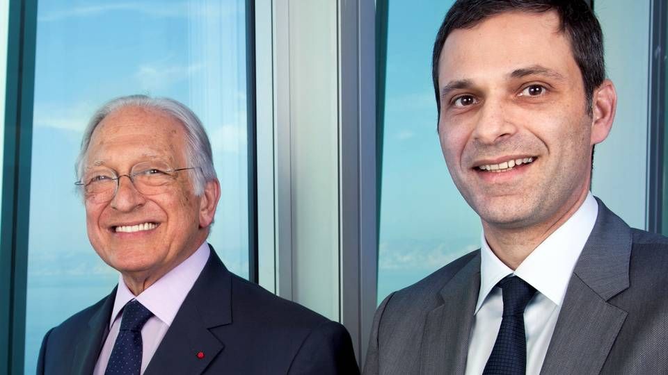 Jacques R. Saadé, CEO og Rudolphe Saadé. | Photo: CMA CGM