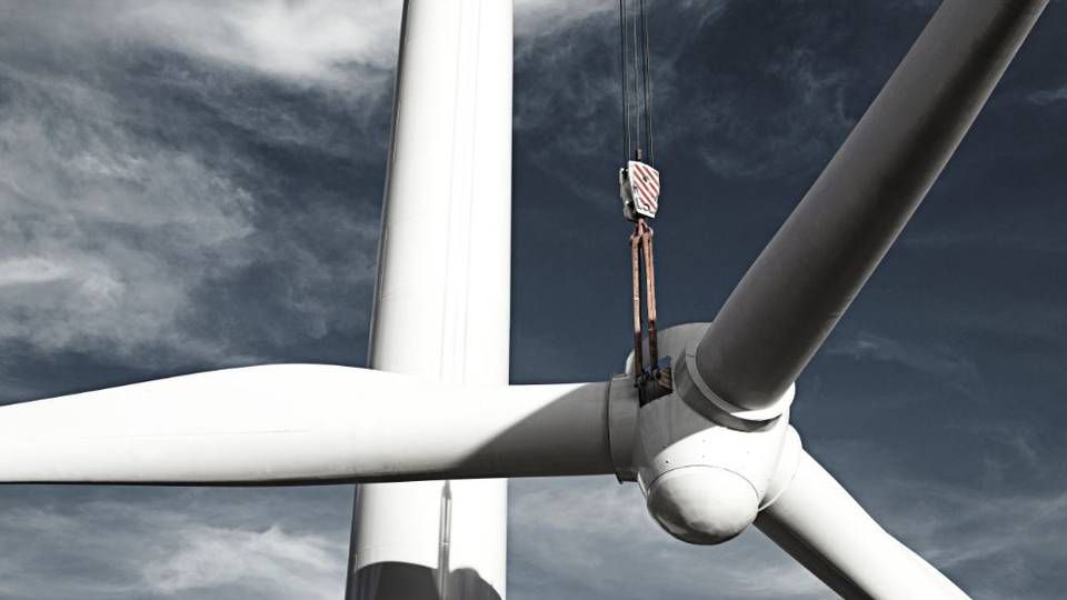 Eksport af vindmøller til Tyskland har trukket læsset for dansk energi-eksport i 2013. | Foto: LM Wind Power
