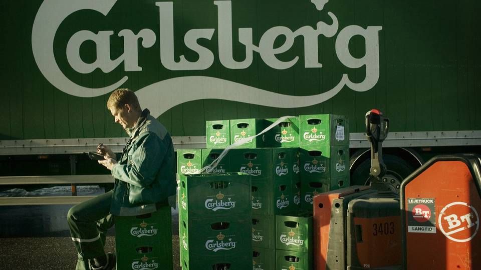 Carlsberg er måske verdens bedste til ølreklamer i Storbritannien. Men indtjeningen i Carlsberg UK kan knapt betale for de smarte reklamer. | Foto: Nana Reimers