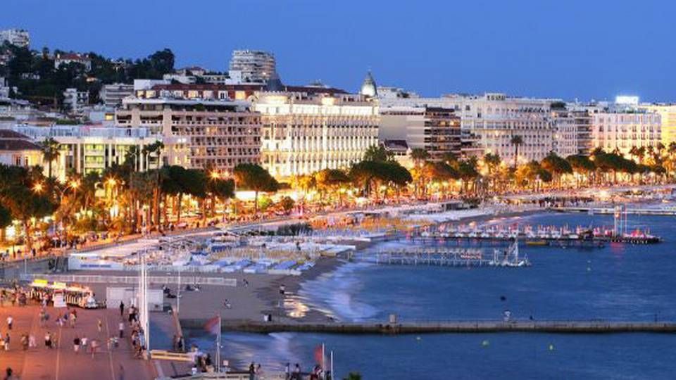 Cannes i Sydfrankrig, hvor den internationale ejendomsmesse Mipim blev afholdt i denne uge.