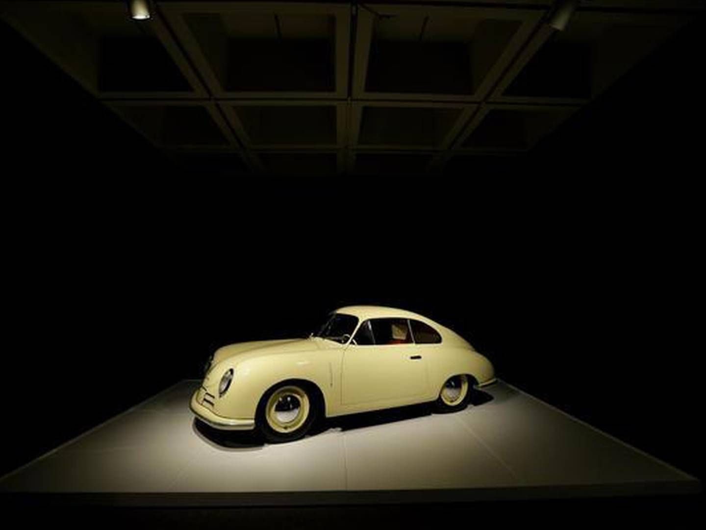 Det danske chassis skal installeres i en Porsche 356 replika, der præsenteres senere på året. | Foto: Gerry Broome 356