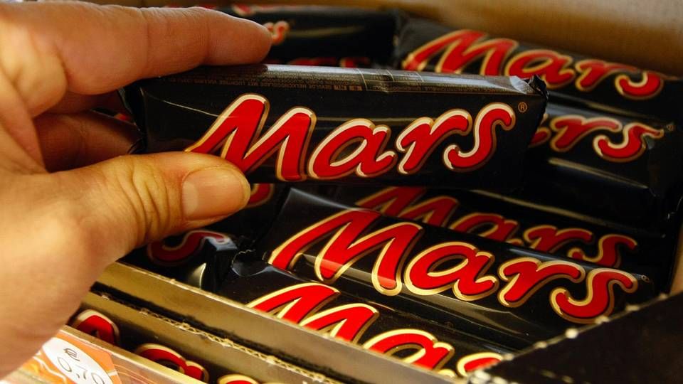 Det går fremad med salget af chokolade, mens dyrefoder og andre fødevarer går tilbage for Mars Danmark. | Foto: Martin Meissner/AP