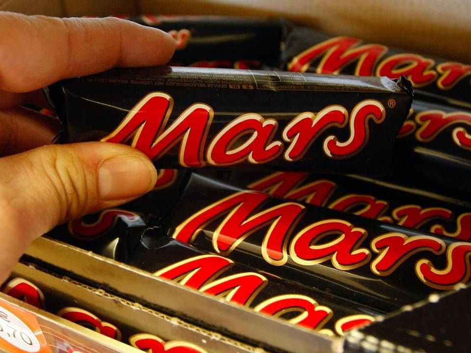 Det går fremad med salget af chokolade, mens dyrefoder og andre fødevarer går tilbage for Mars Danmark. | Foto: Martin Meissner/AP