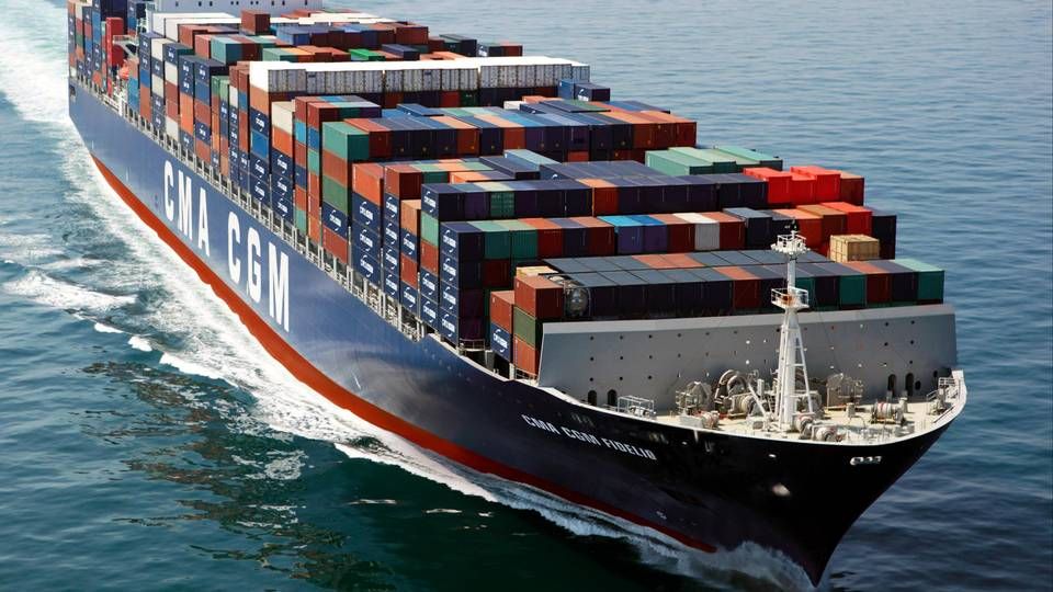 CMA CGM Ultra Large Container Vessel