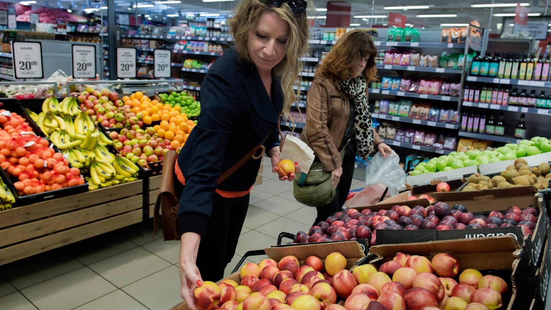 Fremover skal kunderne i Superbrugsen kunne få Nøglehulsmærket rådgivning, når de skal handle i frugt- og grøntafdelingerne. | Foto: Lars Krabbe