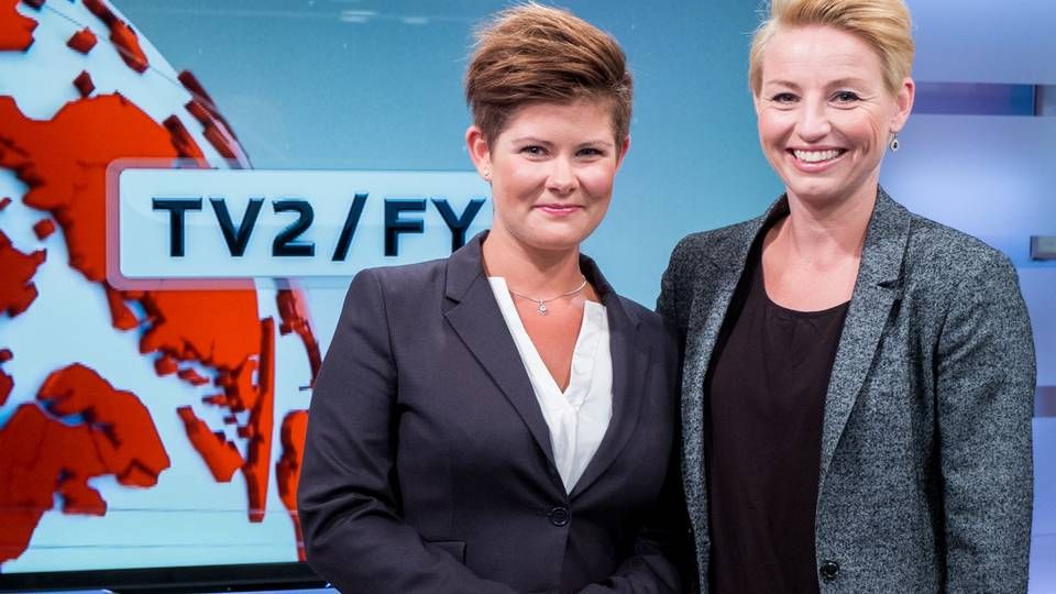 Nyhedsværter Siw Wigh Steffensen og Katja Damkier Hansen.