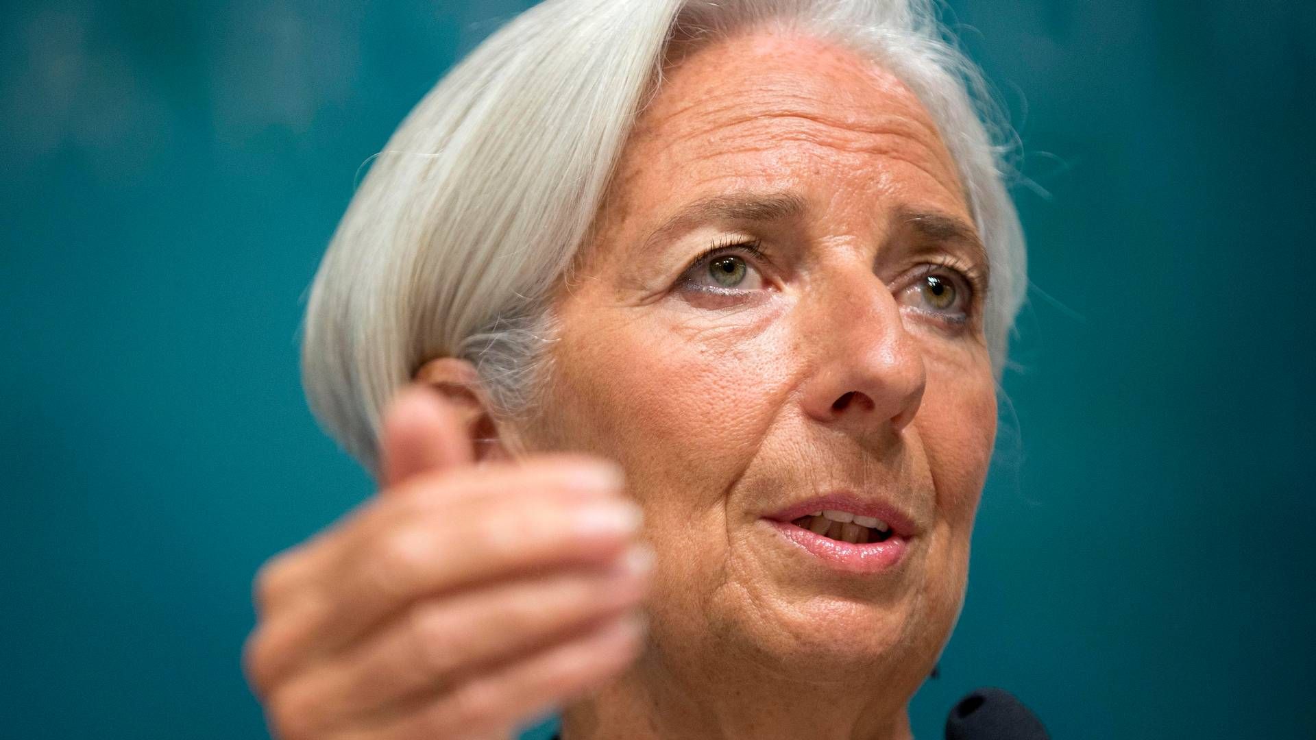 Christine Lagarde, direktør for Den Internationale Valutafond, IMF. | Foto: Pablo Martinez Monsivais