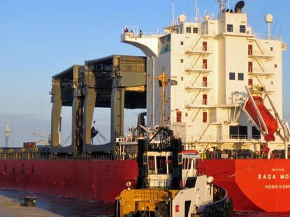 Saga Forest Carriers har også containerskibe i flåden, men lægger nu alle Open Hatch-skibe i et samarbejde. | Foto: Saga Shipping